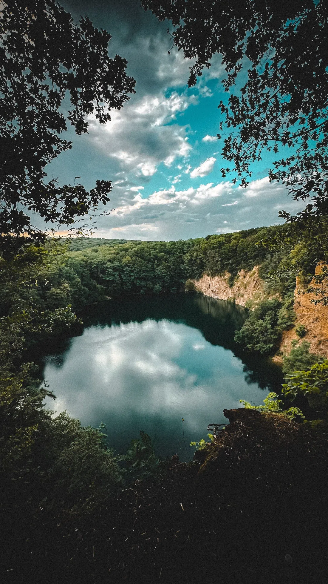 Dornheckensee & Blauer See (Ennert quarry lakes), Bonn