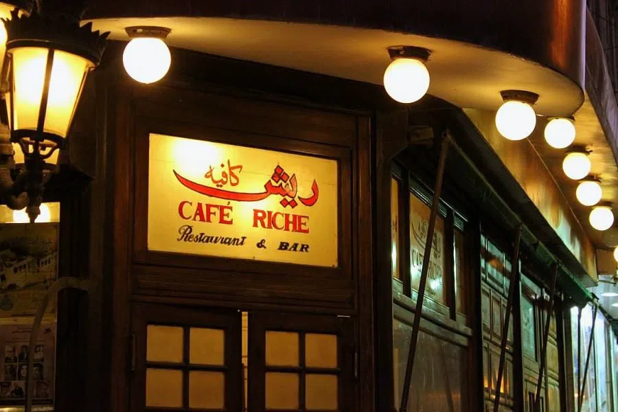 Café Riche, Cairo