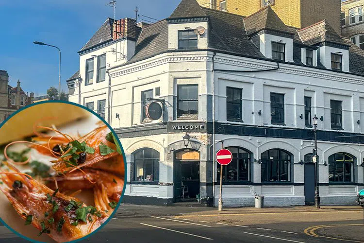The Lord Bute seafood restaurant and whiskey lounge on James Street, Butetown