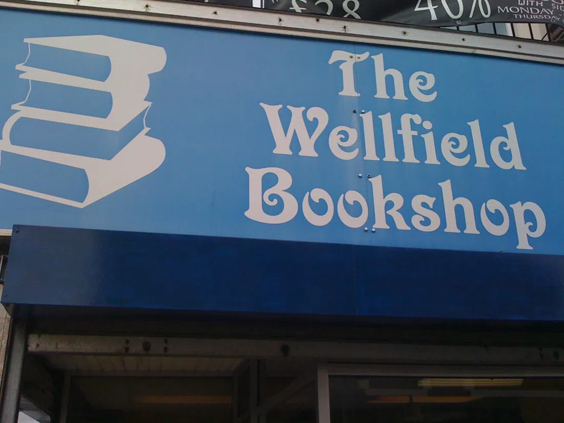 The Wellfield Bookshop on Wellfield Road in Roath, Cardiff