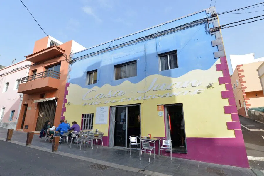 Restaurante Casa Juan in La Restinga, the village's oldest seafood restaurant