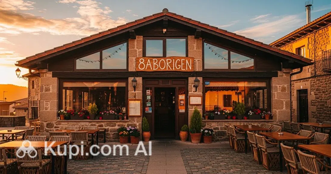8Aborigen tasting-menu restaurant inside the Casino de Valverde