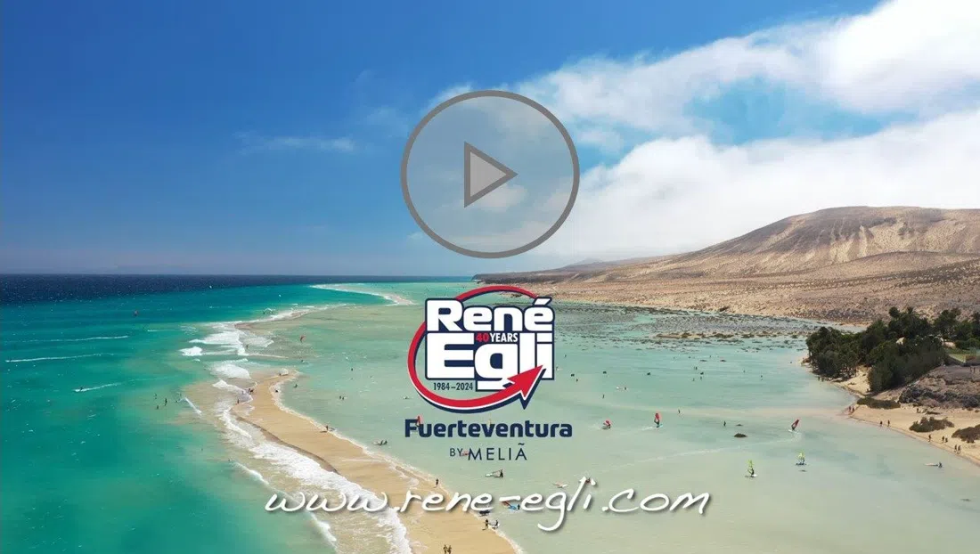 Rene Egli Fuerteventura windsurf school at Sotavento