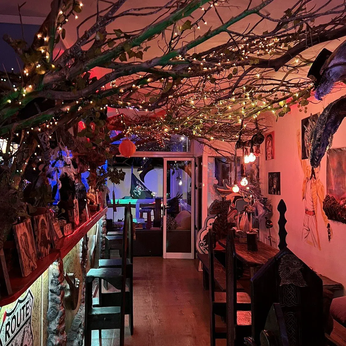 Coyote Bar, the pirate-ship-themed bar on Calle Del Muelle de Pescadores at El Cotillo's old harbour