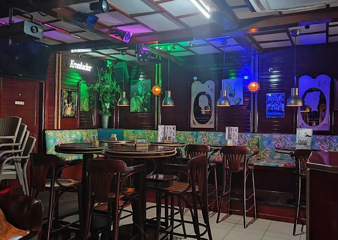 Bar Oasis in the old town of Morro Jable