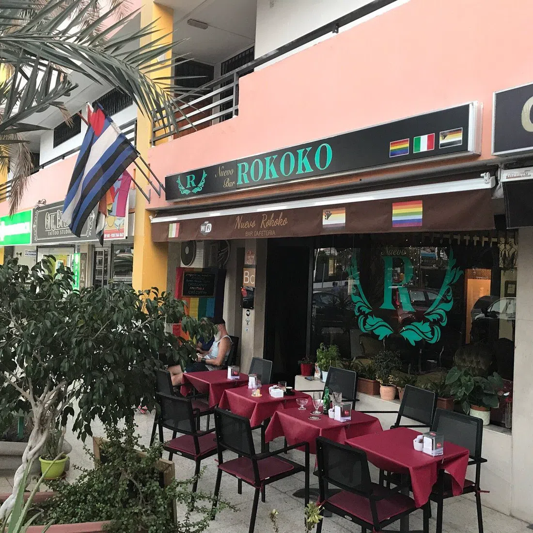 Nuevo Rokoko café in Playa del Inglés