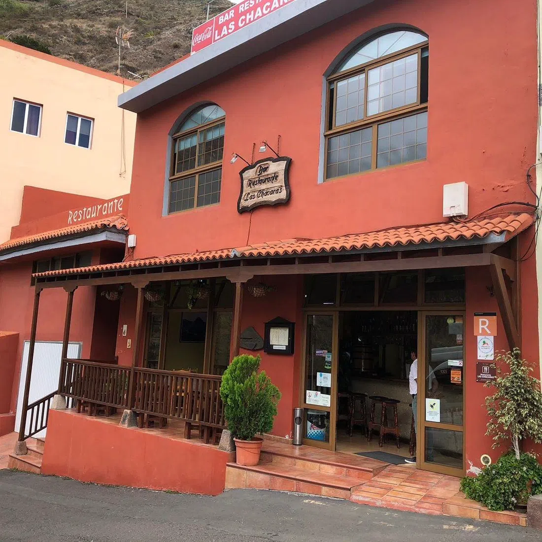 Bar Restaurante Las Chácaras at El Cabo in Hermigua