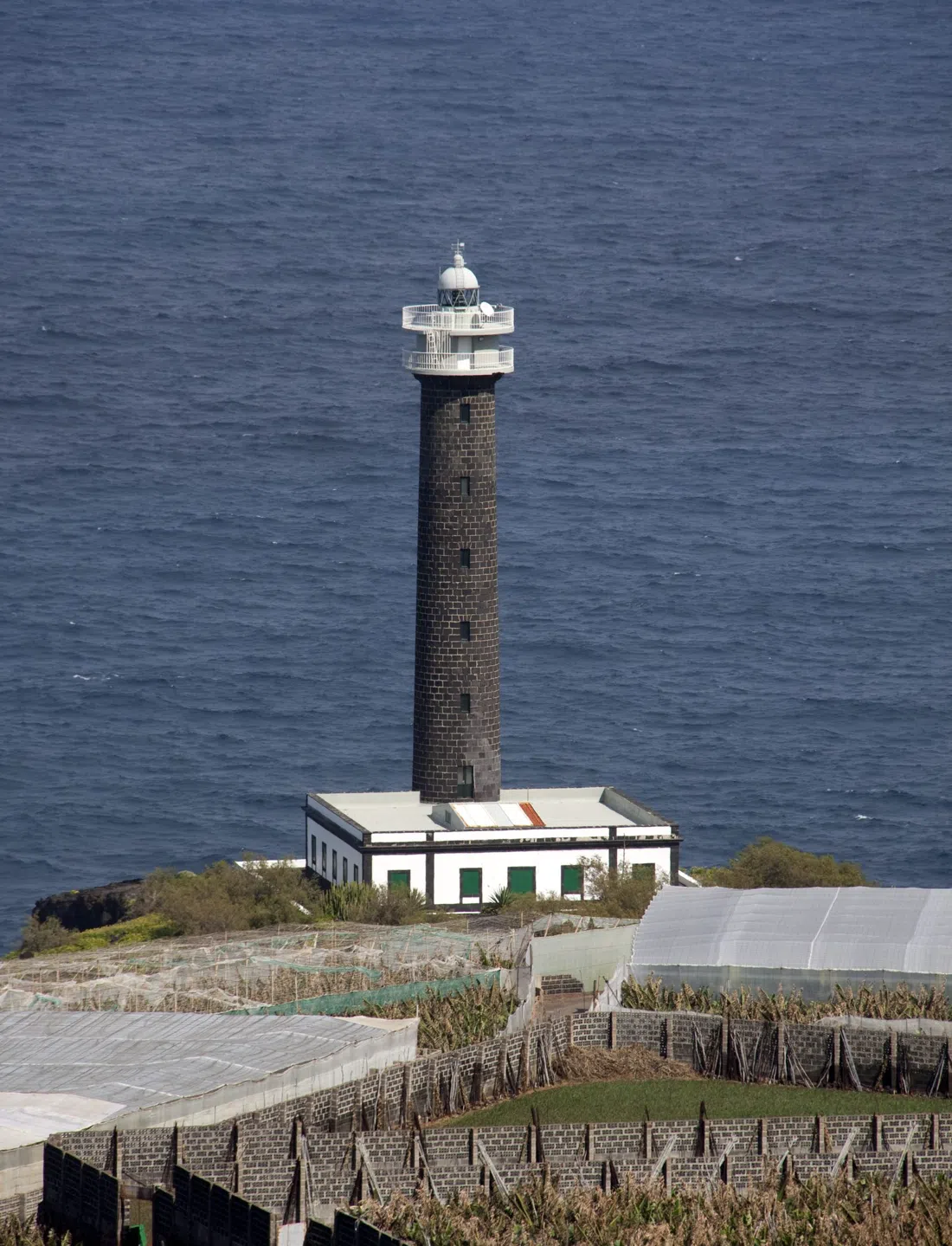 Punta Cumplida Lighthouse on the Barlovento coast, La Palma