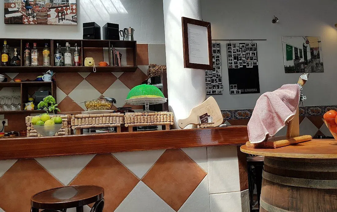 Bar Andalucia 1960 tapas bar near the Charco de San Ginés in Arrecife