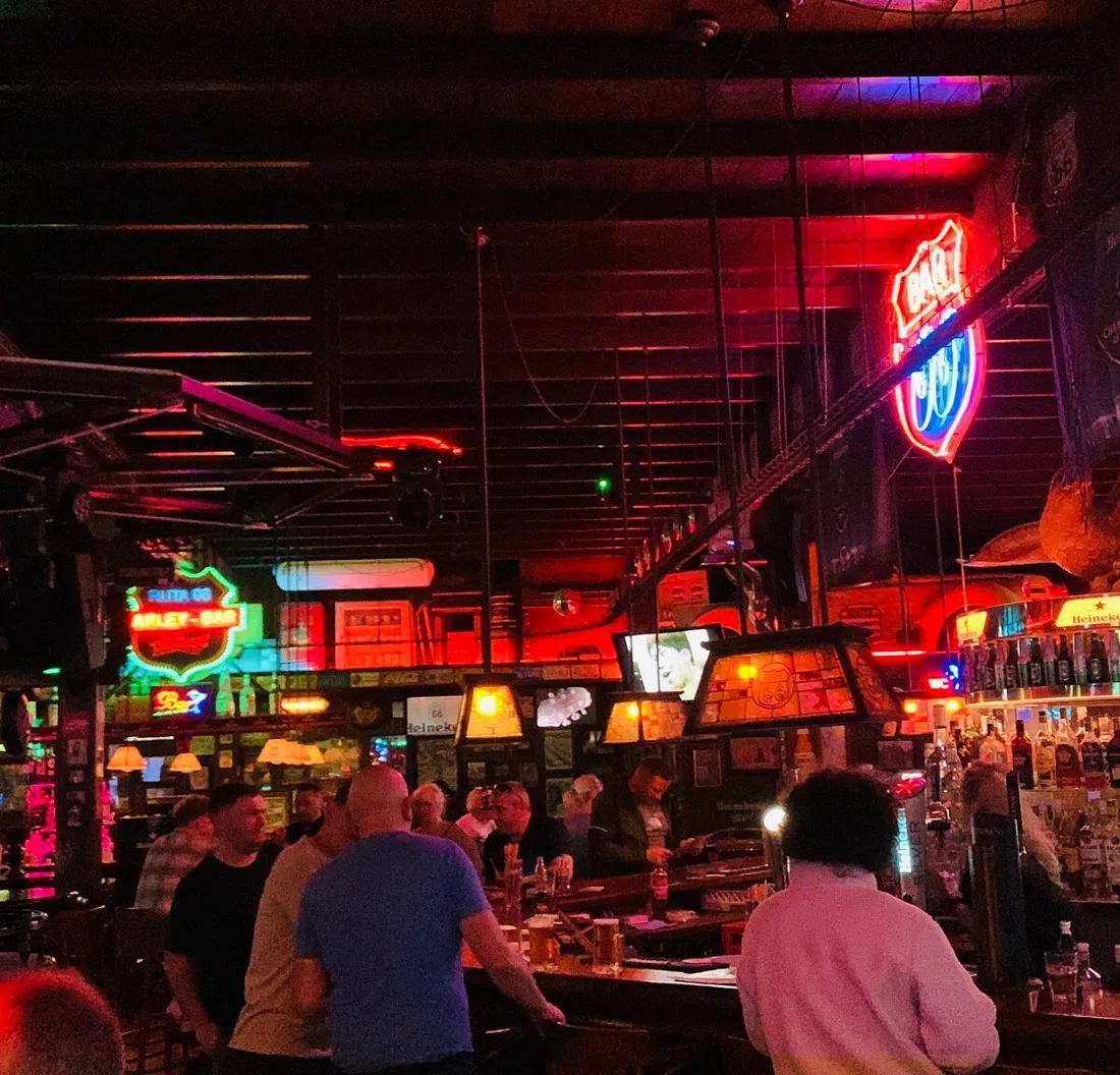 Ruta 66 bar on Avenida de las Playas in Puerto del Carmen