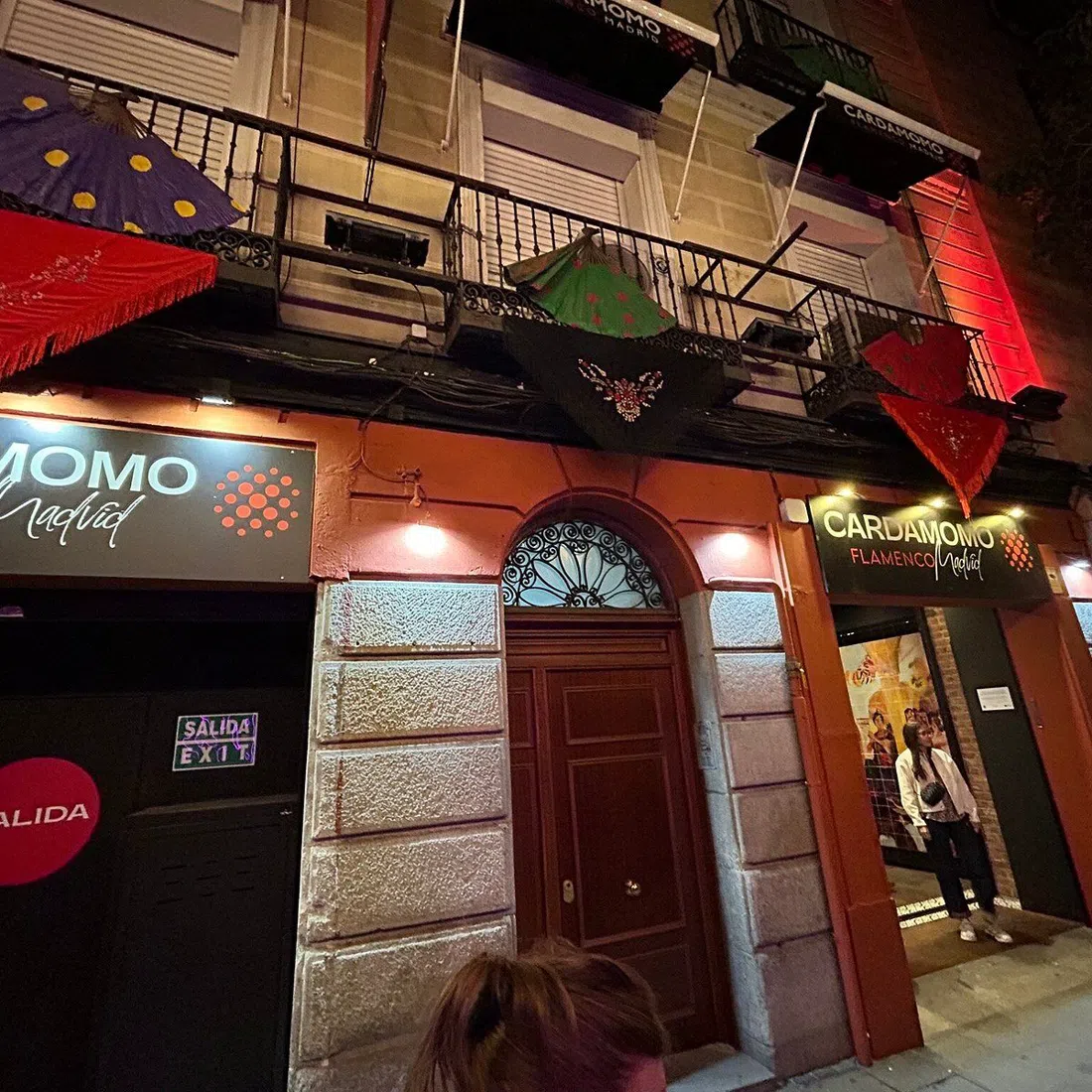 a nightly flamenco performance at Cardamomo on Calle de Echegaray