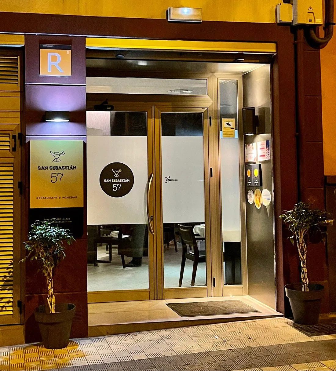 San Sebastián 57 restaurant in Santa Cruz de Tenerife