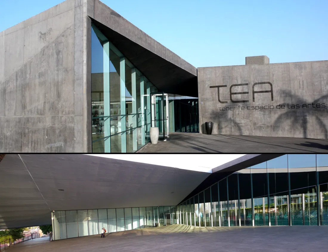 TEA Tenerife Espacio de las Artes building in Santa Cruz de Tenerife