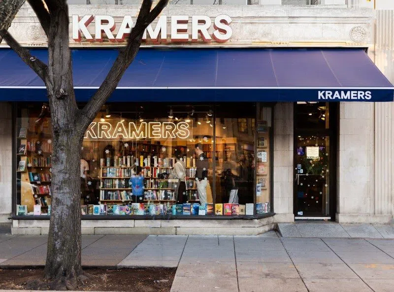 Kramerbooks independent bookstore near Q Street Metro