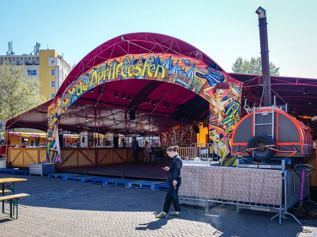 Nieuwmarkt organic farmers' market, Amsterdam