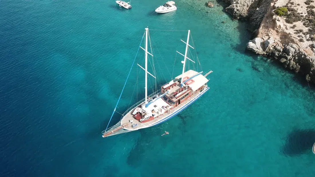 All Day Cruise — Agistri, Metopi & Aegina Catamaran, Athens