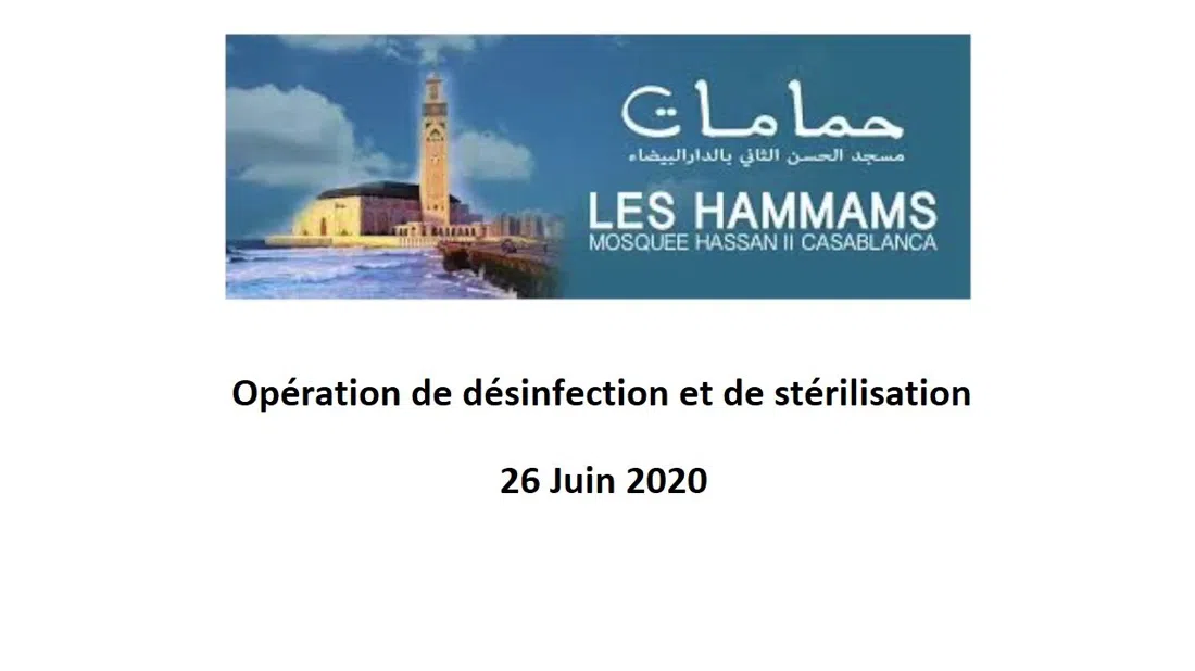 Les Hammams de la Mosquée Hassan II, Casablanca