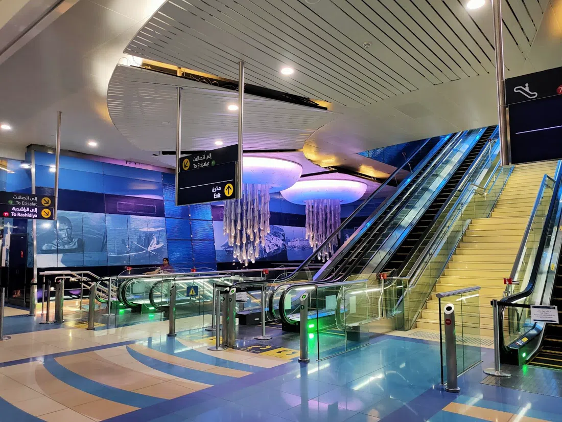 Dubai Metro (Red and Green Lines), Dubai