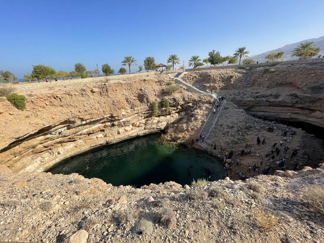 Hawiyat Najm Park (Bimmah Sinkhole), Muscat