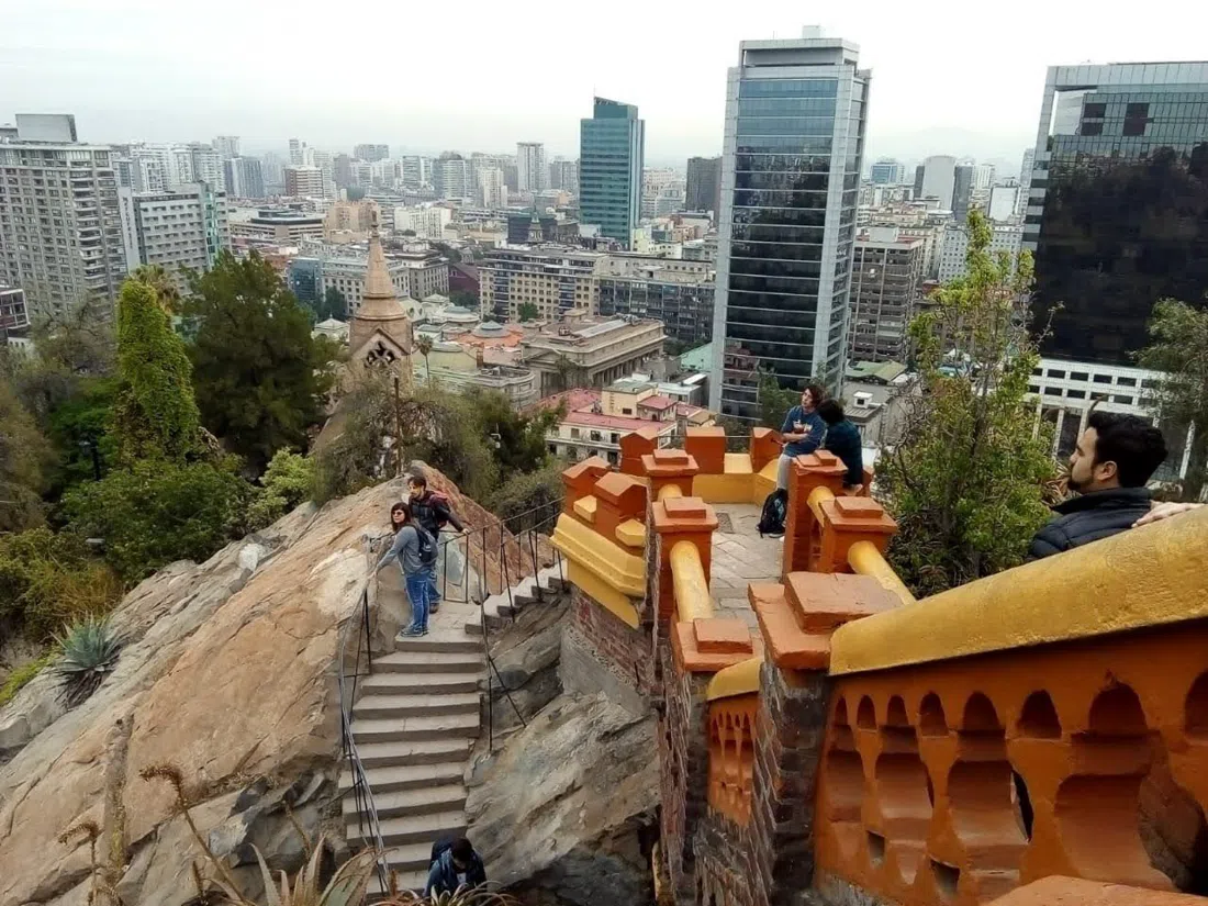 Cerro Santa Lucía, Santiago