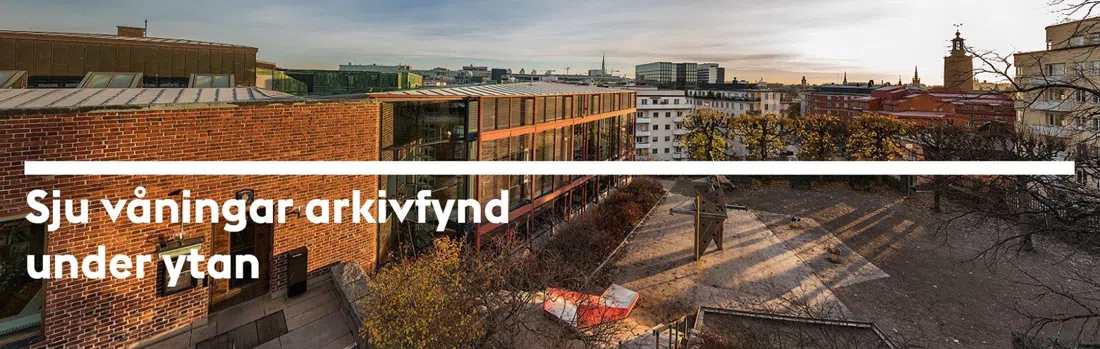 Stockholm City Archives (Stockholms stadsarkiv), Kungsklippan, Stockholm