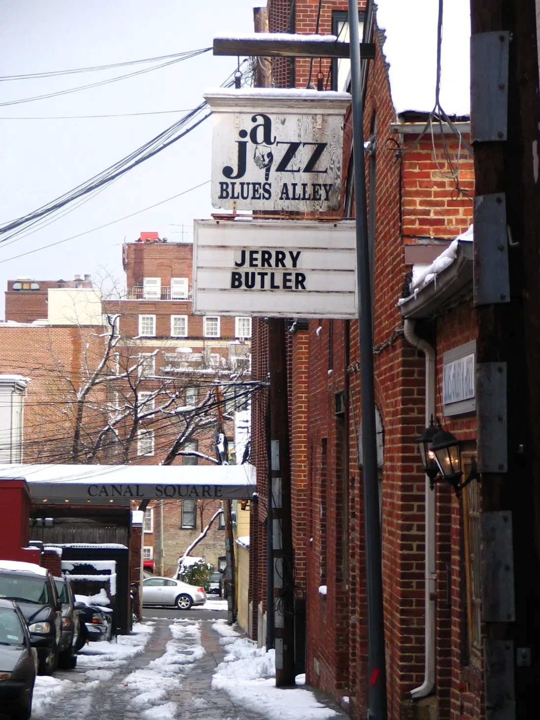 Blues Alley jazz supper club on Wisconsin Avenue, Georgetown
