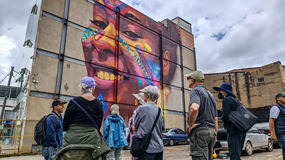Capital Graffiti Tours (Graffiti Bike Tour & OCIO gallery), Bogota