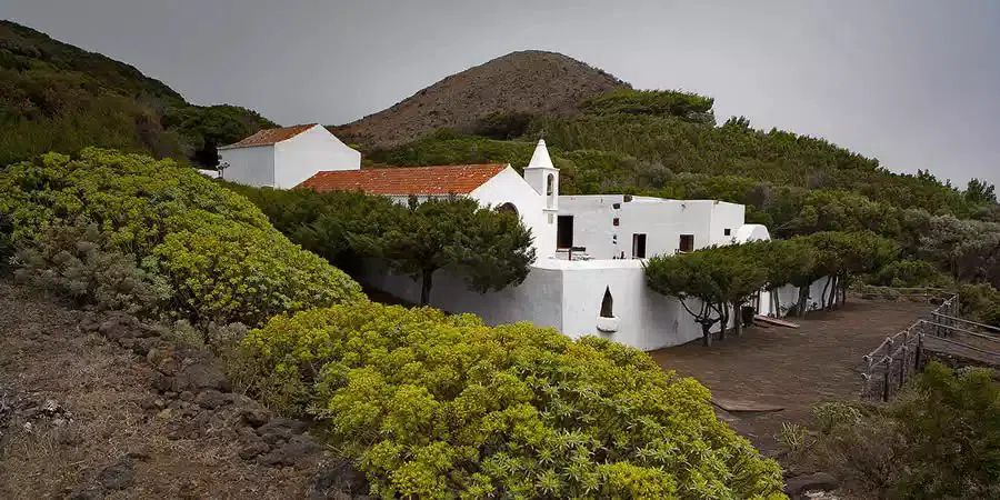 the Santuario de Nuestra Señora de los Reyes on the La Dehesa plain, El Hierro