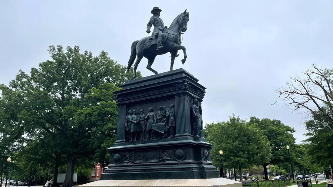 Logan Circle & the General John A. Logan Memorial, Washington