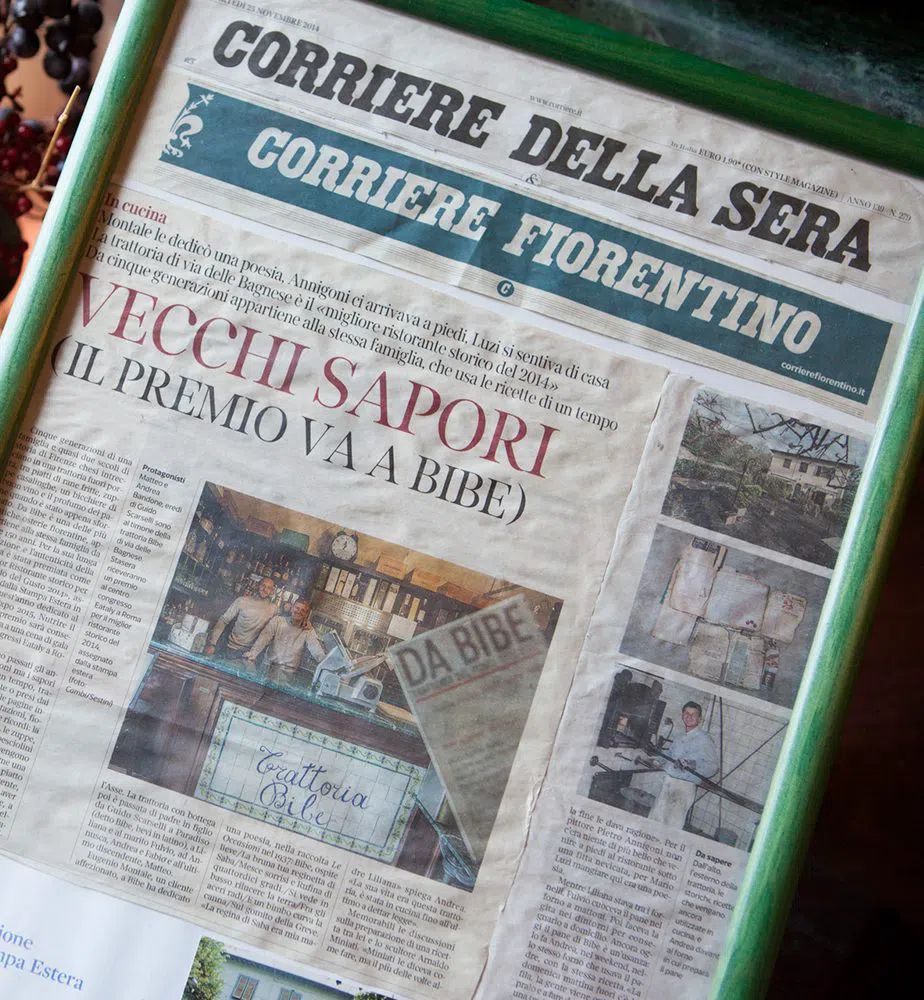 Trattoria Bibe, Florence