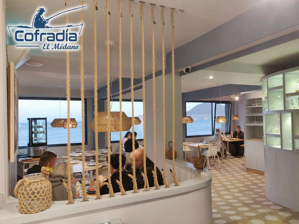 Cofradía El Médano, the fishermen's-association restaurant on the harbour